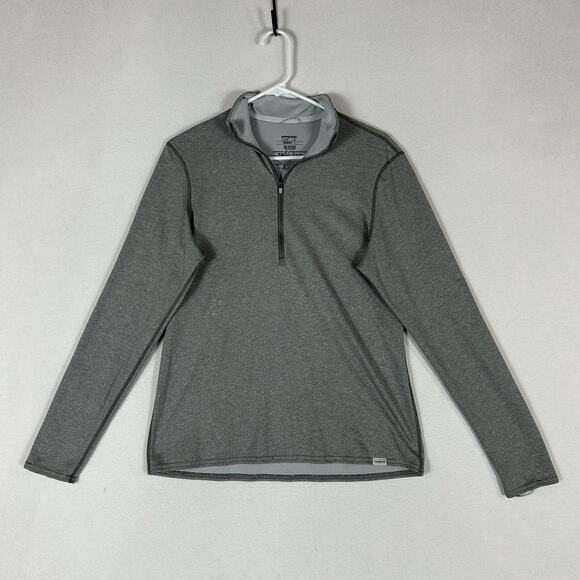 Patagonia Capilene 3 Midweight 1/4 Zip Women's Large Gray Long Sleeve Hiking Top - Picture 1 of 13